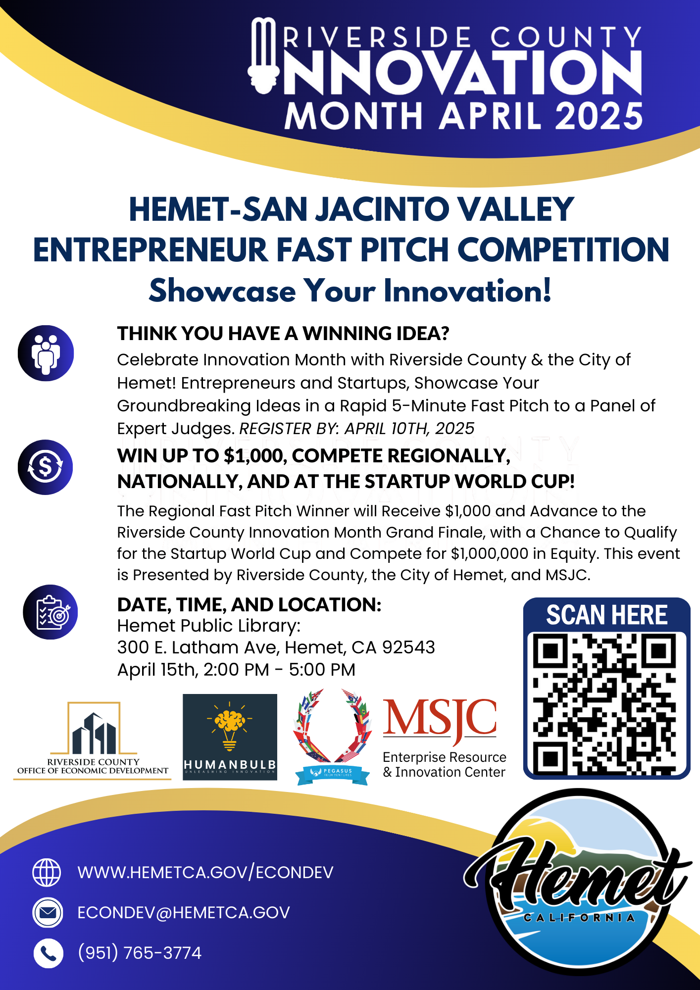 Innovation Month flyer